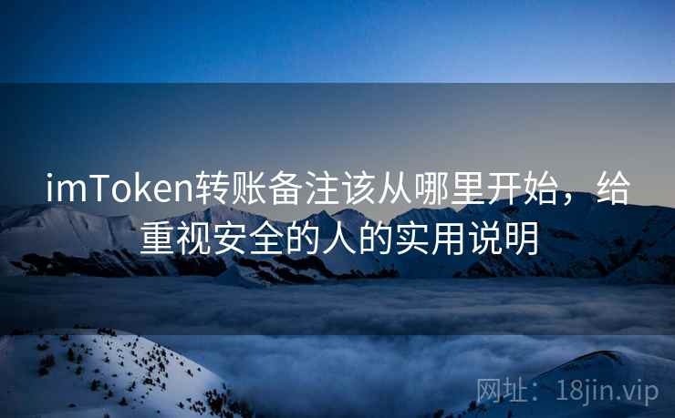 imToken转账备注该从哪里开始，给重视安全的人的实用说明